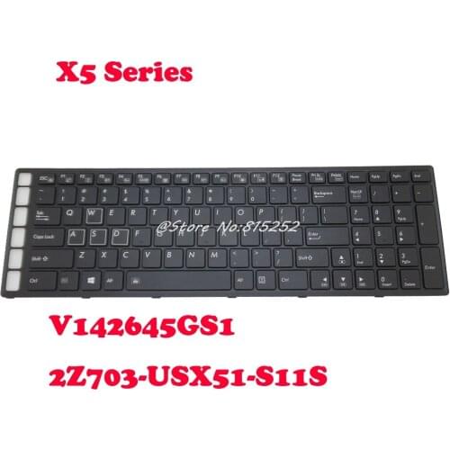 US Backlit Keyboard For Gigabyte For AORUS X5 V142645GS1 2Z703-USX51-S11S V142645C 97-D002-US-0B-00-02 United States 95% New