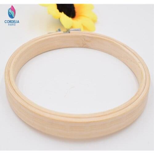 1 pc 10cm round 100% natural bamboo made embroidery hoop as cross stitch tools for home DIY fabric work tool patchwork tools