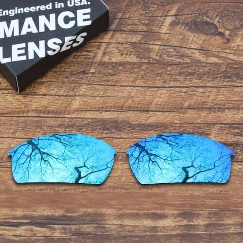 ToughAsNails Polarized Replacement Lenses for Oakley Bottlecap Sunglasses Blue Mirrored (Lens Only)
