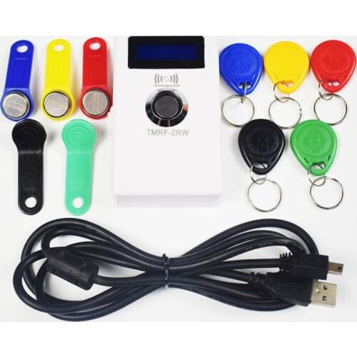 TM iButton Programmer DS1990A Duplicator Cloner Copier 125Khz T5577 RFID Reader Write RW1990 Key Token RFID/TM Keyfob duplicator