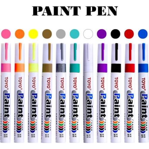 Multicolor Waterproof Graffiti Paint Pen Set For Children Drawing