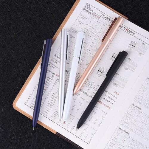 Luxury High-Quality Commercial Metal Ball Point Pen Millet Pen Multi-Color Signature Rotary Neutral Pen