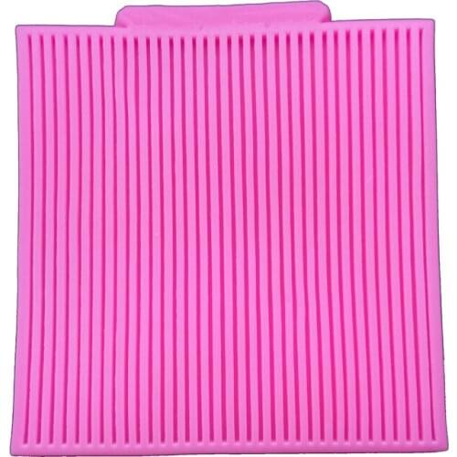 Vertical stripes Trojans cooking tools fondant baking DIY Cake Sugar chcolate Shaped Silicone Craft Tray candy mold