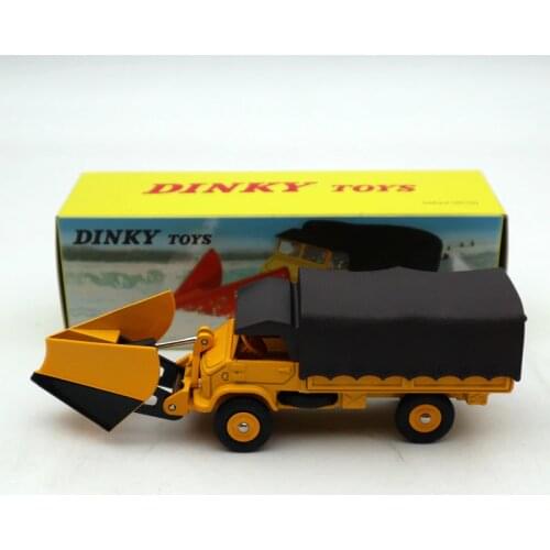 1/43 Atlas Dinky 567 CHASSE-NEIGE Unimog Snowplough MERCEDES-BENZ Diecast Models Toys Car Limited Edition Collection