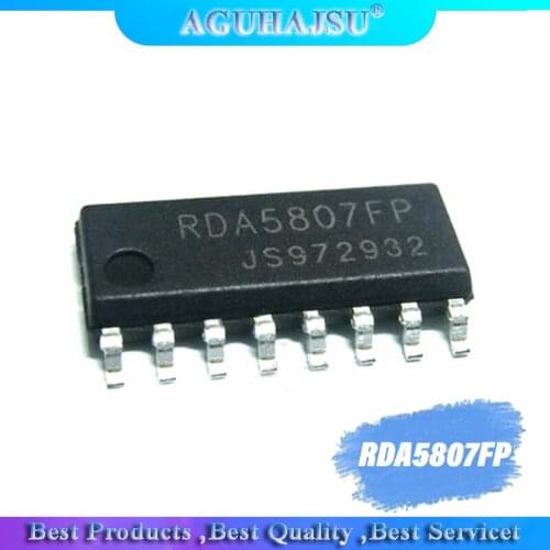 10pcs RDA5807FP SOP-16 RDA5807 SOP SMD FM stereo radio chip