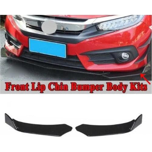 2 Car Modification Universal Lower Head Double-sided GM Front Shovel Auto Front Lip Chin Bumper Body Kits Automobile Accessories