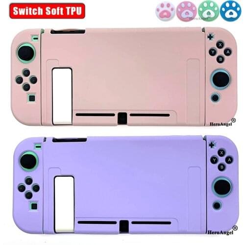 2020 For Nintend Switch Protective Case For Nitendo NS Housing Shell Nintendoswitch Soft TPU Cover for Nintendo Switch Games