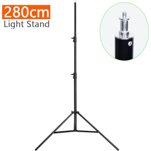280cm 2.8m 9FT Pro Heavy Duty Light Stand for Fresnel Tungsten Light TV Station Studio Photo Studio Tripods
