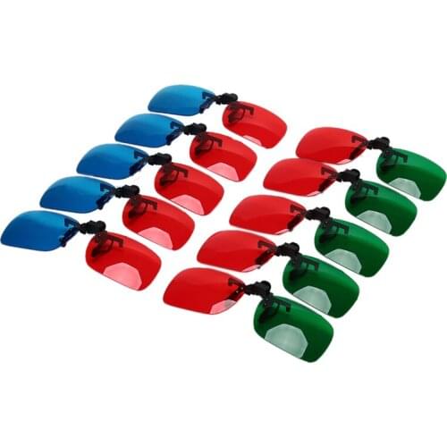 3D Glasses Fits over Most Prescription Glasses for 3D Movies, Gaming and TV