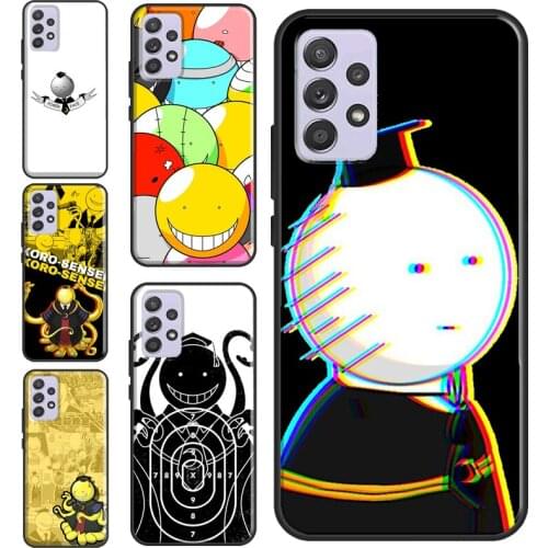 Koro Sensei Assassination Classroom Soft Case For Samsung A72 A52 A32 A12 A40 A50 A70 A31 A41 A51 A71 A21S A20e Phone Cover