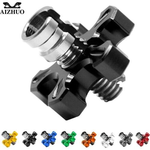 Motorcycle Clutch Wire Adjustment Cable M8*1.25 & M10*1.25 CNC Aluminum For YAMAHA XJ6 FZ6 N/S FZ6R FZ8 FZ-1N FZ1 FAZER FZS1000