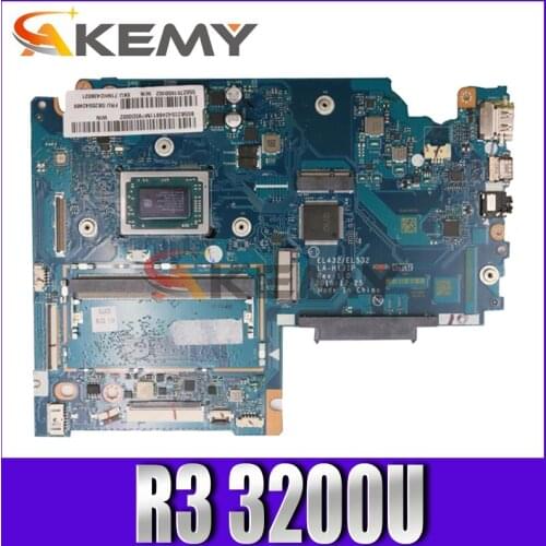 Akemy For Lenovo Ideapad S340-14API Laptop Motherboard LA-H131P Motherboard CPU R3 3200U Tested Ok FRU 5B20S42462 5B20S42262