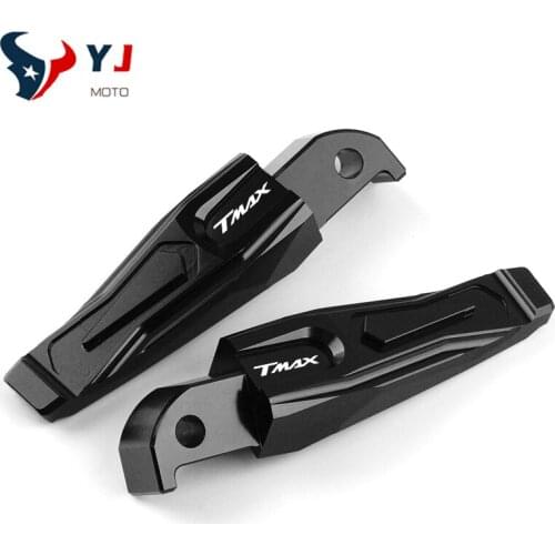 High Quality Motorcycle Accessories For Yamaha TMAX530 SX DX TMAX560 TMAX 530 560 Rear Passenger Footrests Foot Rests Peg Pedals