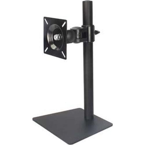 DL-AOC1 10"-27" 25" height adjustable 8kg metal base monitor desktop stand single screen holder