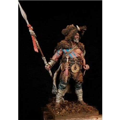 New Unassembled 1/24 75mm Warrior 75mm Resin Kit DIY Toys Unpainted resin model