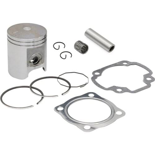 ATV Engine Piston&Piston Rings For Polaris Scrambler Predator Sportsman 90 2001-2006 Dinli T-Rex Beast Helix 90 For cc Bore 52mm