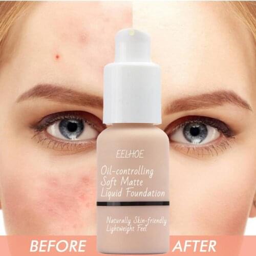 Soft Texture 30ML/Bottle Practical Facial Cosmetics Foundation Concealer Effective Face Foundation Lightweight for Girls