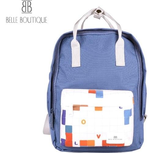 BelleBoutique Backpack Women School Fashion Multifunctional Travel Mini Black Pink White Casual Backpack For Teenage Girls