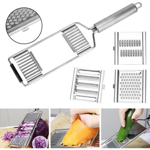 Stainless Steel Vegetable Slicer Grater Cutter Shredder Multi-purpose Vegetable Fruit Potato Peeler Carrot Grater Kitchen Tools