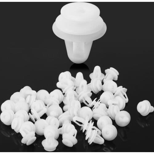 50Pcs 9mm Hole Car Door Bumper Cover Screw Fastener for Dodge Journey Charger Ram 1500 Challenger Grand Caravan Neon Stratus