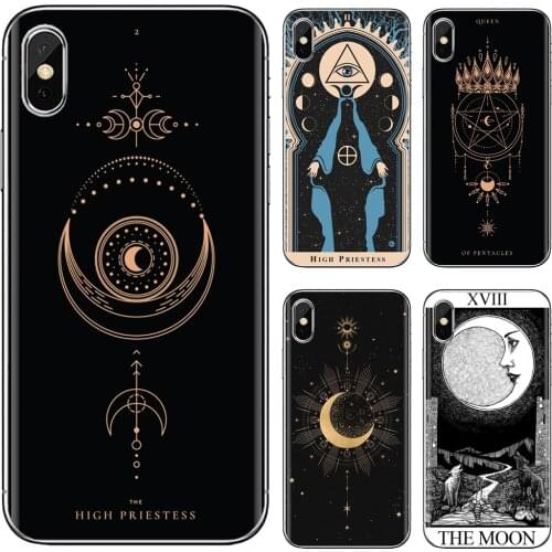 Witches Moon Tarot Mystery Totem For iPhone iPod Touch 11 12 Pro 4 4S 5 5S SE 5C 6 6S 7 8 X XR XS Plus Max 2020 Soft Cover Bag
