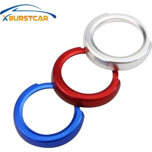 Xburstcar for BMW X1 F48 F20 F21 F30 F32 F33 F34 F36 F45 F46 1 2 3 4 Series Car Engine Start Ignition Key Ring Cover Sticker