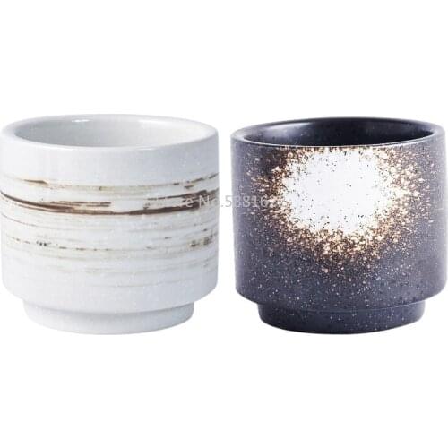 Japanese Tea Bowl 200ml Ceramic Pottery Teacup Vintage Tea Cup Water Cups Container Teaware Drinkware Vintage Teacups Crafts