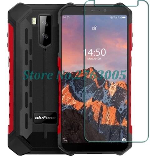 Tempered Glass For Ulefone Armor X5 Pro X3 X5PRO 5.5" Protective Film Screen Protector Phone cover