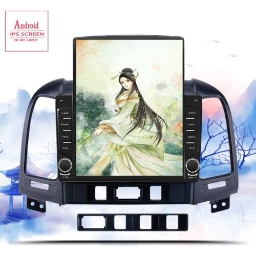 Android 10.0 Multimedia Player For Hyundai Santa Fe 2 2006-2012 GPS Navi 2din Video Car Radio Head Unit WiFi 4G SIM 2 din no dvd