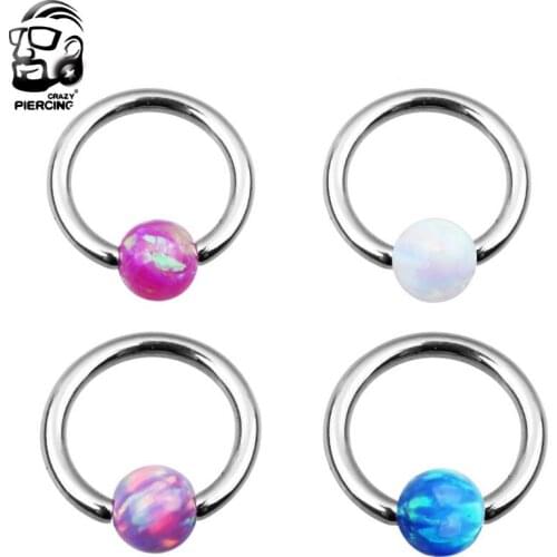 1Pc crystal Gem Nose Ring Surgical Steel Nose Rings Piercing Silver-Color Piercing Nariz Piercing Nez Sexy Piercing Body Jewelry