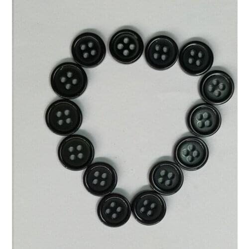 Hot 100Pcs 4 Holes Round Resin Buttons Sewing Scrapbooking Crafts Accessory Home Decoration Sewing Ornaments 10mm