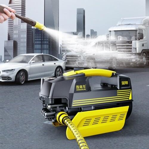 220V Home High Pressure Car Wash Machine Brush The Car Water Pump High Power Artifact Portable Water Gun Small Cleaning Tools