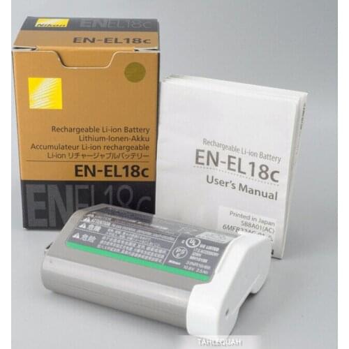 New 2500mAh EN-EL18c ENEL18c EN EL18c Rechargeable Lithium-Ion Battery For Nikon D4 D4S D5 D500 D800 D810 Digital SLR Camera