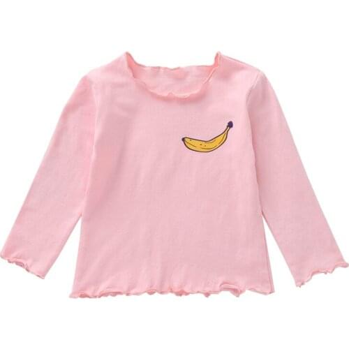Autumn Winter Warm Baby Girl Thicken T-shirt Children Long Sleeve T-Shirts Tees Tops