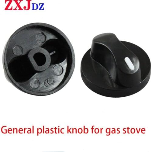 2pcs gas gas stove ignition switch plastic knob aperture 8mm knob stove accessories universal anti-zero degree
