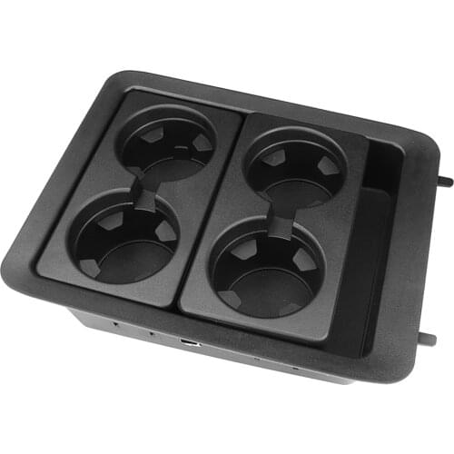 Center Console Armrest Box Water Cup Holder Center Console Organizer Black Ash Tray For Chevy For Chevrolet GMC 08-13 22860866