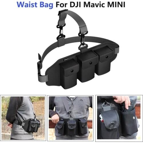 New DJI Mavic Mini Outdoor Waist Bag Pack Portable Pack Protective Storage Bag for DJI Mavic Mini Drone Accessories