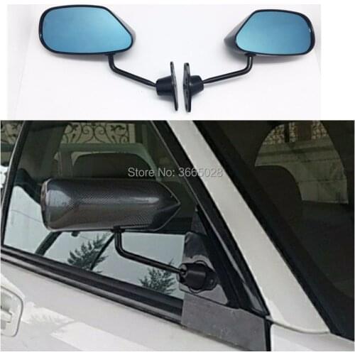 Professional racing mirror F1 CARBON LOOK racing side mirror Rav4 miata mx5 mazda3 RX7 sxe10 Fit G35 city