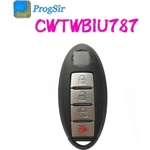 3+1 Button 434 MHz For N-issan Armada 2017 Smart Proximity Remote Control Key FCCID: CWTWB1U787