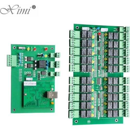 Elevator Access Control System Free Shipping Lift Panel Access Control For 40 Floors 1pc Main Controller 2pcs Extend Boards
