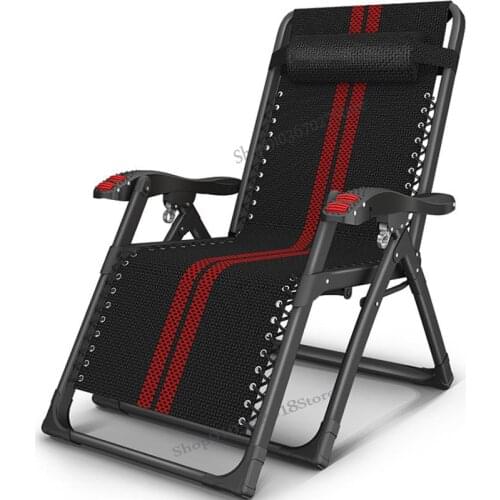 Recliner folding chair lunch break siesta beach backrest leisure outdoor portable home balcony sunbathing chair