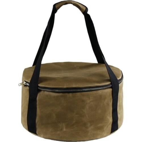 Camping Pot Storage Bag BBQ Plates Bowl Bag 12 Inch Multipurpose Picnic WaterProof Oven Carry Bag For Camping Accessories