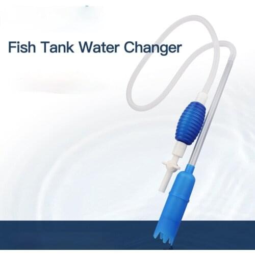 Fish Tank Cleaning Water Changer Suction Pipe Manual Siphon Aquarium Sand Washer Feces Suction Aquarium Pet Supplies