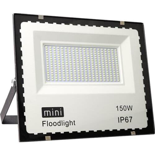 Bright LED Floodlight 200W 150W Led Flood Light Spotlight 110V-220V IP67 Wall Lamp Flood Light Replace 2000W 1500W Halogen lamp