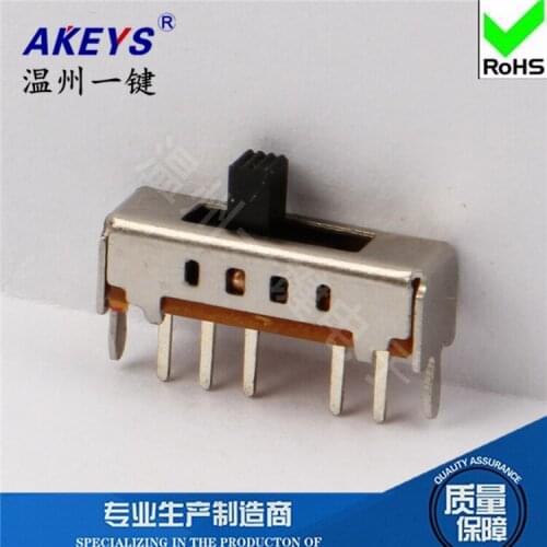 10 Pcs SS-14D02 (1P4T) 4-speed toggle switch 2 fixed foot distance 2.0 5 foot vertical