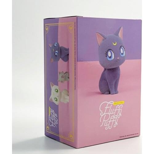 BANDAI Banpresto Sailor Moon Luna Flocking Anime Figure