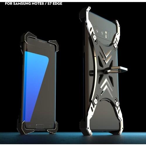 For Samsung Galaxy Note 8 case Aluminum Dropproof Ring Holder for s7 edge