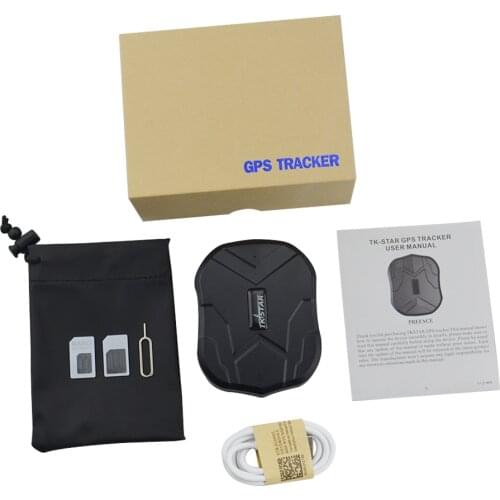 TKSTAR TK905 Waterproof Vehicle Truck Car GPS Tracker Van locator Monitor with Powerful Magnet 90 days standby 5000MAH Free APP