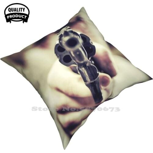 And Hell Followed With Him Home Sofa Car Waist Throw Pillowcase Clint Eastwood Pale Rider Movies Guns Hell Quotes Cowboys R