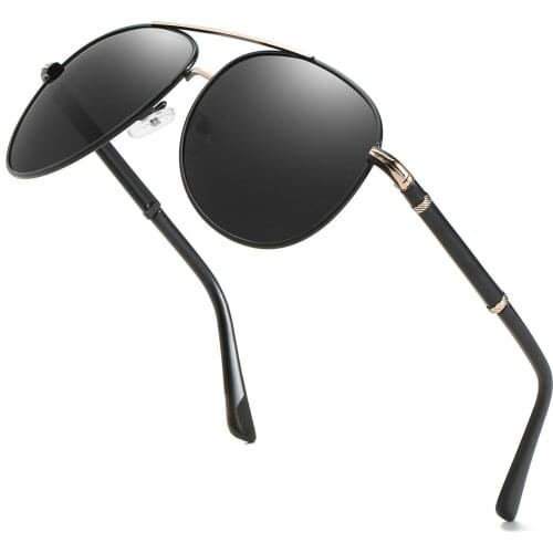 2020 Mens Polarized Sunglasses for Sports Outdoor Driving Polaroid Sunglasses Men Pilot Metal Frame Sun Glasses Gafas De Sol